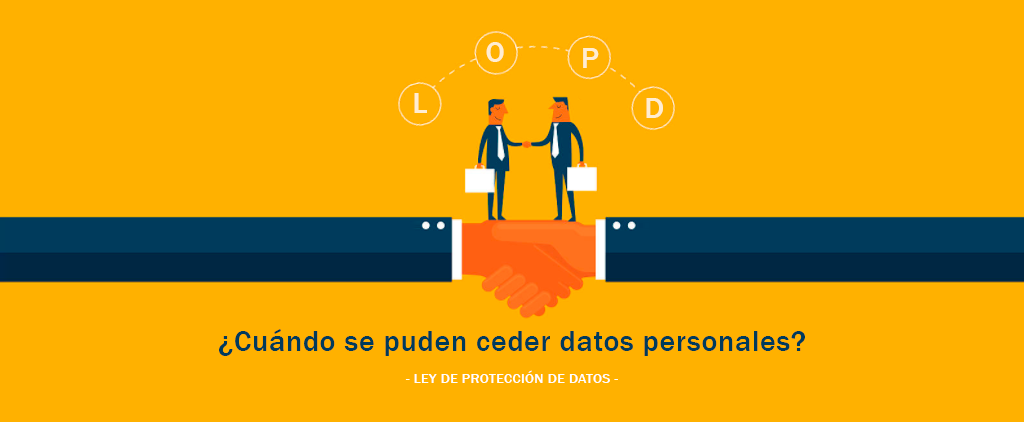 regulación cesión de datos