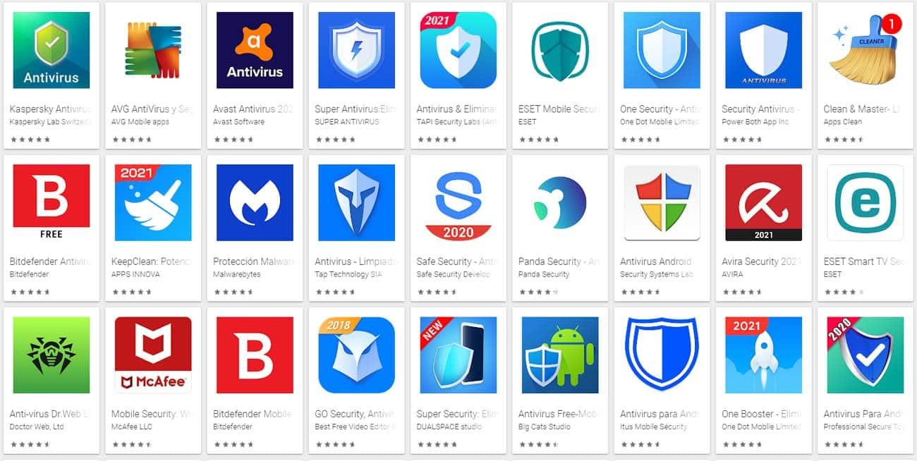 Los mejores antivirus para móviles